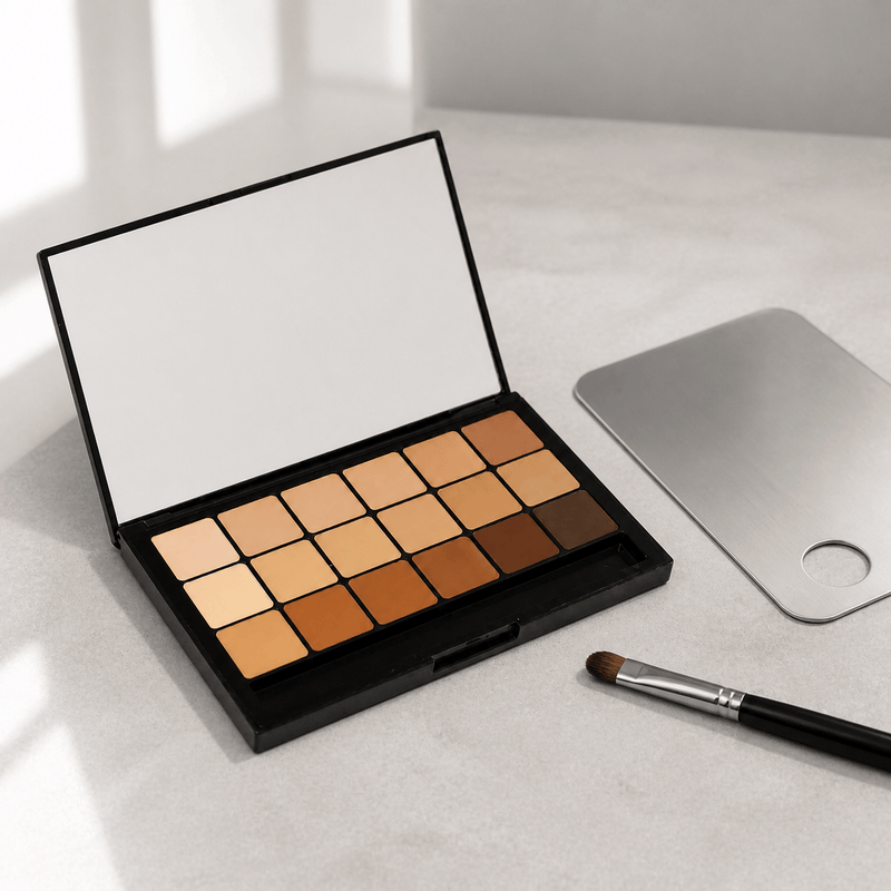 RCMA Custom Australian 18 pan foundation palette professional artistry