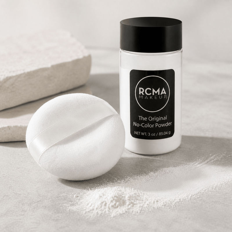 RCMA No Colour Powder with powder puff