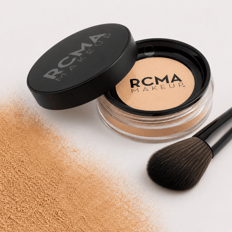 RCMA Premiere Loose Powder Topaz texture