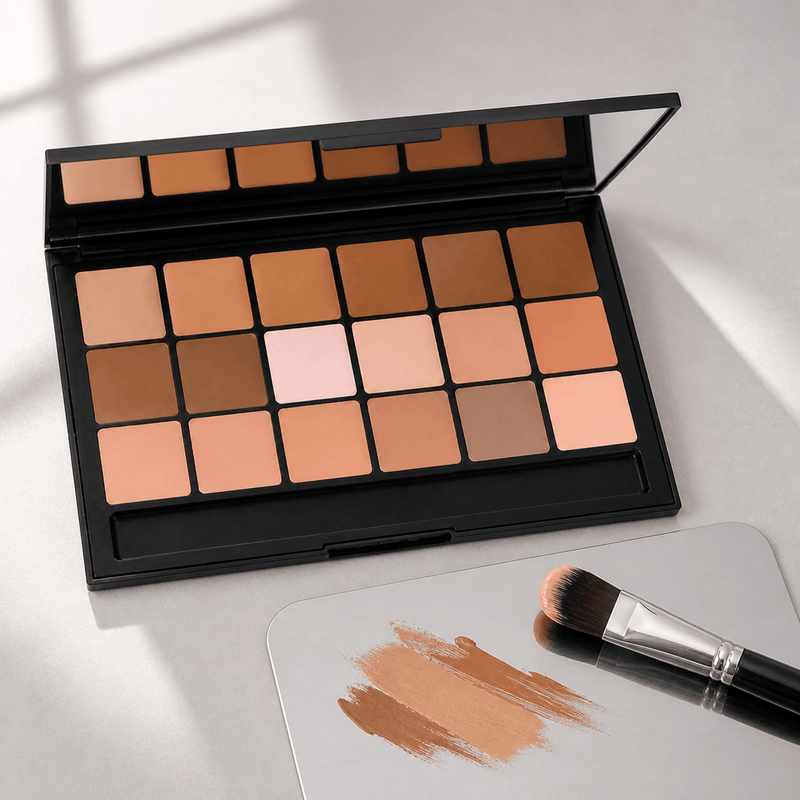 RCMA VK11 18 pan foundation palette professional artistry