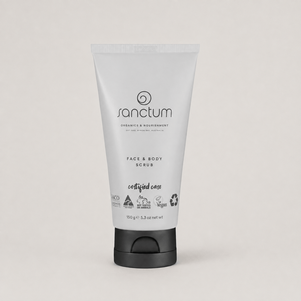 Sanctum Body Wash Men's Face & Body Scrub