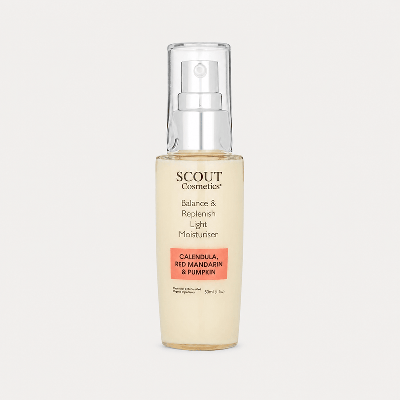 Scout Cosmetics Skincare Balance & Replenish Light Moisturiser