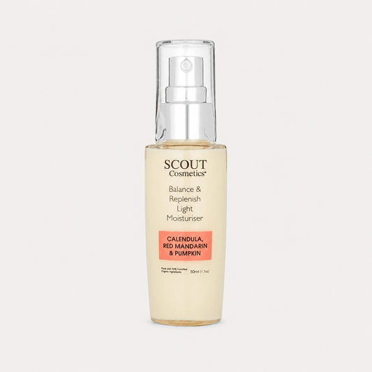 Scout Cosmetics Skincare Balance & Replenish Light Moisturiser