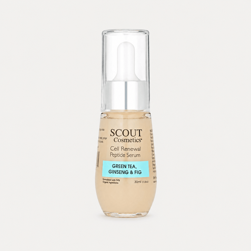 Scout Cosmetics Skincare Cell Renewal Peptide Serum