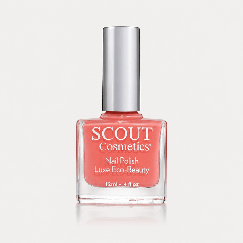 Scout Cosmetics Skincare Coral - About A Girl Nail Polish