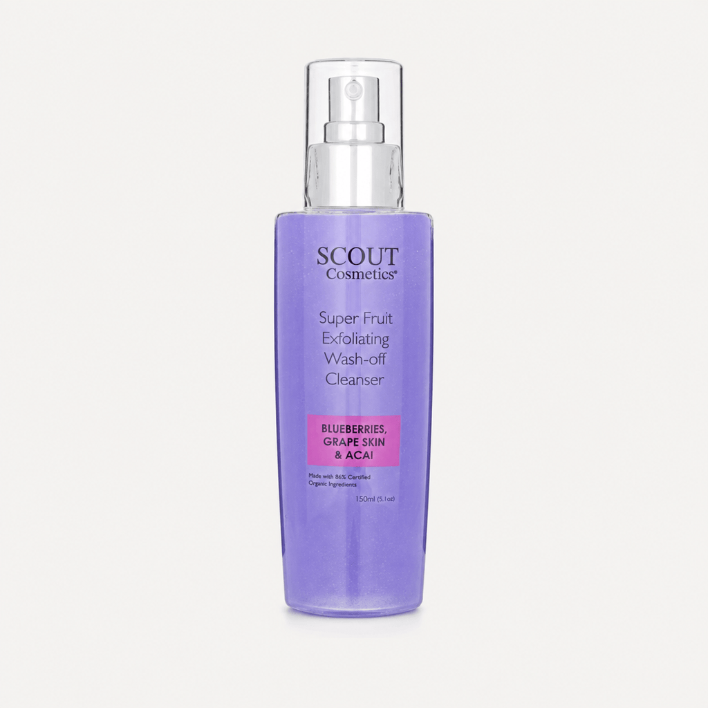 Scout Cosmetics Skincare Super Fruit Exfoliating Wash-Off Cleanser