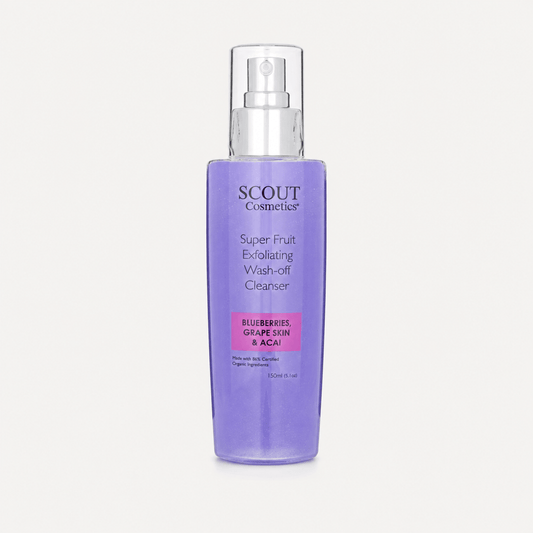 Scout Cosmetics Skincare Super Fruit Exfoliating Wash-Off Cleanser