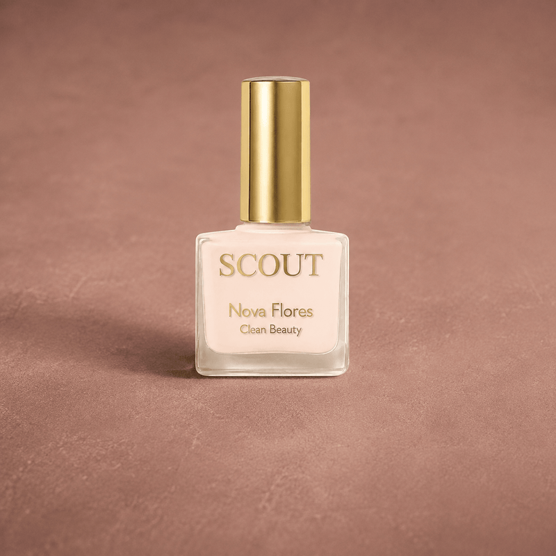 Scout Cosmetics Smooth & Perfect Ridge Filler on a coloured studio background