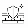 Skin barrier defence icon