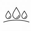 Long-lasting hydration icon