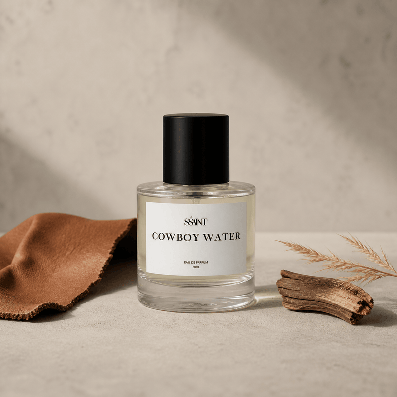 SŚAINT Cowboy Water 50ml with leather, cedarwood and dry grass