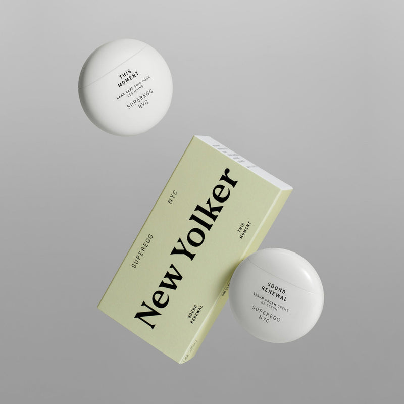 Superegg Skincare Set New Yolker Face and Hand Set