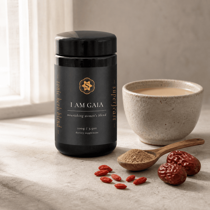 SuperFeast I Am Gaia morning herbal tonic ritual