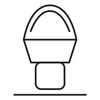 Ultra-soft vegan bristles icon