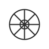Grounded balance icon