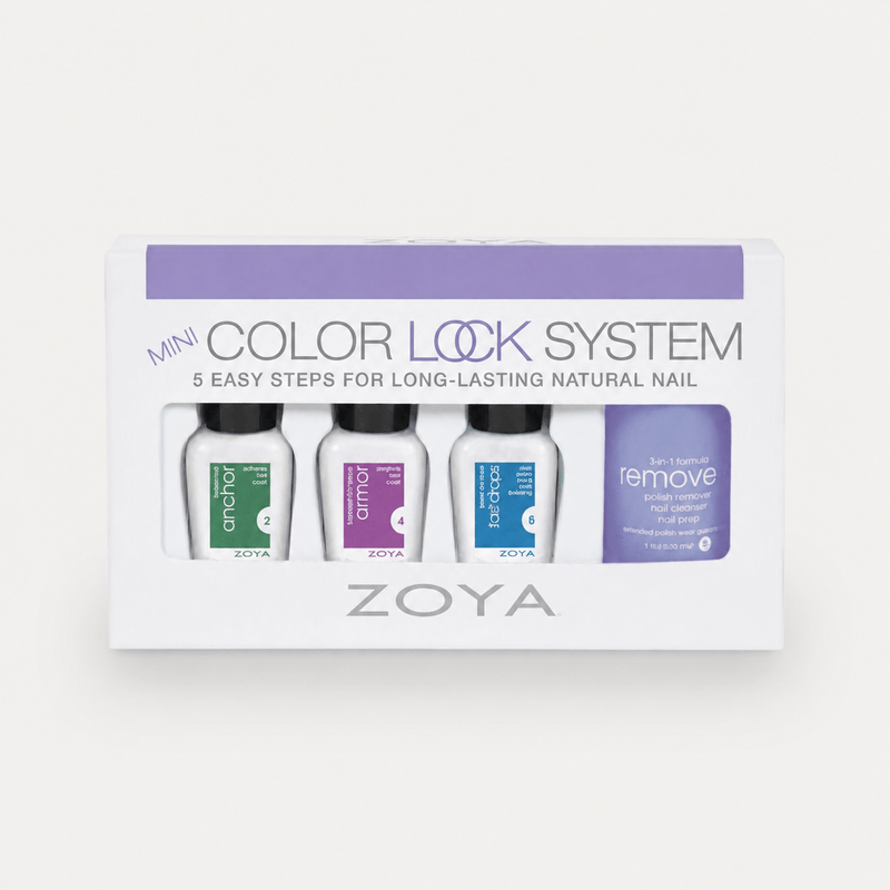 Zoya Nail Care Mini Colour Lock System - 4 Piece