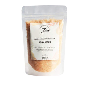 Dope Skin Co Exfoliant Hemp & Himalayan Salt Body Scrub