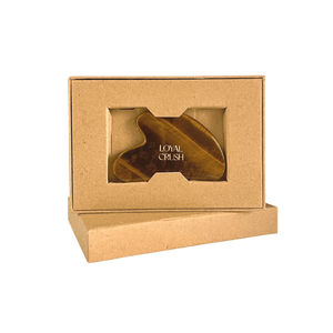 Loyal Crush Gua Sha - Tigers Eye Jade