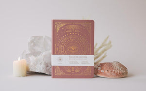 Magic Of I Vegan Leather Journal - Coral