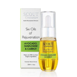 Scout Cosmetics Skincare Six Oils of Rejuvenation
