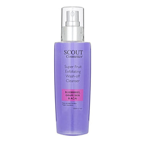 Scout Cosmetics Skincare Super Fruit Exfoliating Wash-Off Cleanser