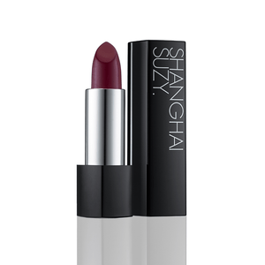 Shanghai Suzy Lipstick Whipped Matte Black Plum