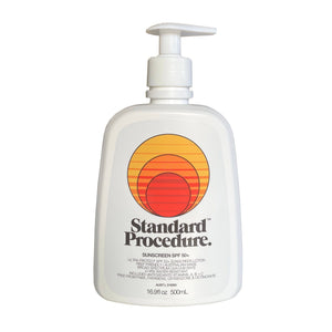 Standard Procedure Skincare Sunscreen SPF 50+ 500ml